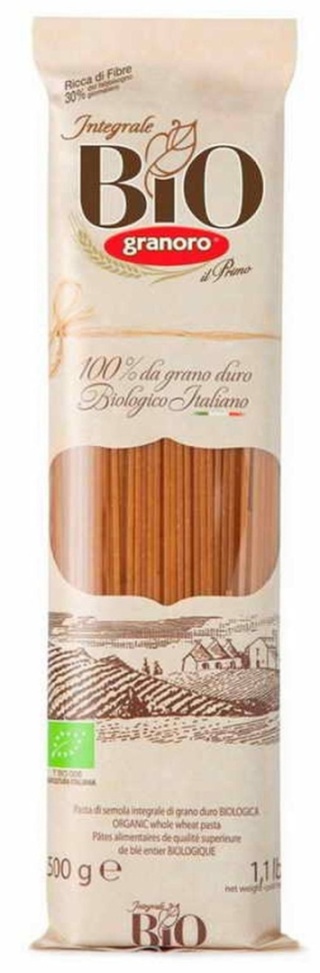 GRANORO Makaron spaghetti pełnoziarnisty BIO 500 g