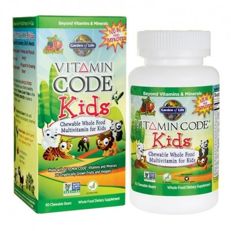 Garden of Life Witaminy Code Kids 60 tabletek do ssania Garden of Life Witaminy Code Kids 60 tabletek do ssania