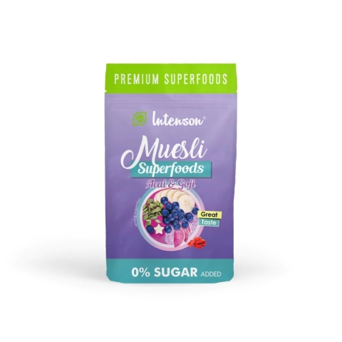 Intenson Musli z jagodami goji i ekstraktem acai 200 g Intenson Musli z jagodami goji i ekstraktem acai 200 g