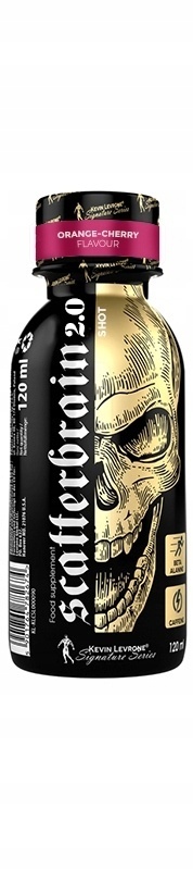 Levrone Scatterbrain 2.0 Shot 120 ml o smaku pomarańczowo-wiśniowym Levrone Scatterbrain 2.0 Shot 120 ml o smaku pomarańczowo-wiśniowym