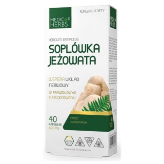 Medica Herbs Soplówka Jeżowata 40 kapsułek