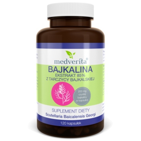 Medverita Bajkalina 120 kapsułek Medverita Bajkalina 120 kapsułek
