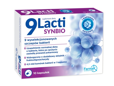 Nord Farm 9 Lacti Synbio 10 kapsułek Nord Farm 9 Lacti Synbio 10 kapsułek