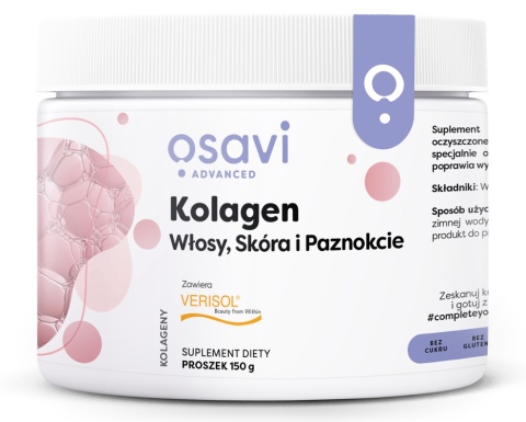 Osavi Kolagen Włosy, Skóra i Paznokcie 150 g Osavi Kolagen Włosy, Skóra i Paznokcie 150 g