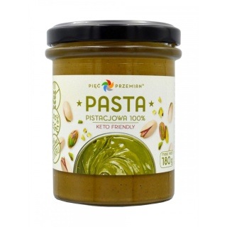 Pięć Przemian Krem Pistacjowy Bez Dodatku Cukrów Bezglutenowy 180 g