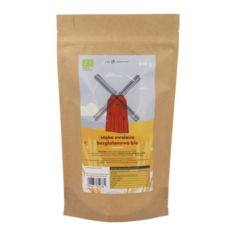 Pięć Przemian Mąka Owsiana Bezglutenowa BIO 500 g Pięć Przemian Mąka Owsiana Bezglutenowa BIO 500 g