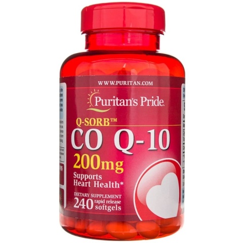 Puritan's Pride Koenzym Q10 200 mg 240 kapsułek Puritan's Pride Koenzym Q10 200 mg 240 kapsułek