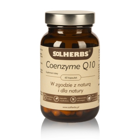 SOLHERBS Coenzyme Q10 60 kapsułek SOLHERBS Coenzyme Q10 60 kapsułek