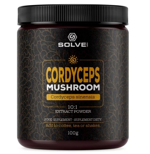 SolveLabs Cordyceps (Cordyceps Sinensis) 10:1 100 g SolveLabs Cordyceps (Cordyceps Sinensis) 10:1 100 g