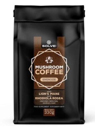 SolveLabs Mushroom Coffee Lion's mane + Rhodiola 330g