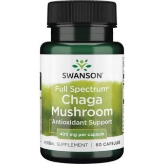 Swanson FS Chaga Mushroom 60 kapsułek