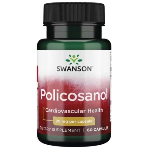 Swanson Policosanol 60 kapsułek Swanson Policosanol 60 kapsułek