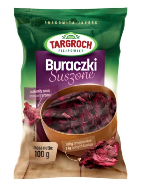 Targroch Buraczki suszone 100 g Targroch Buraczki suszone 100 g