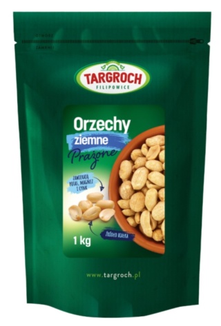 Targroch Orzechy ziemne prażone doypack 1 kg