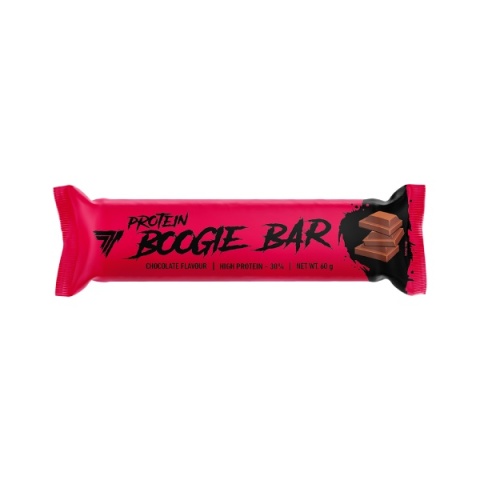 Trec Boogie Protein Bar o smaku czekoladowym 60g Trec Boogie Protein Bar o smaku czekoladowym 60g