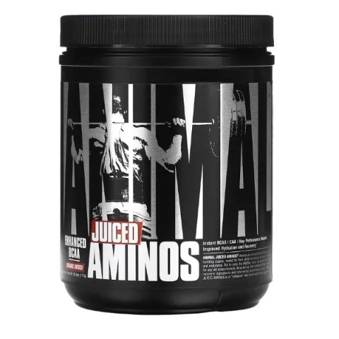 Universal Nutrition Animal Juiced Aminos o smaku pomarańczowym 377g Universal Nutrition Animal Juiced Aminos o smaku pomarańczowym 377g