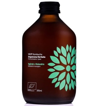 VIGO Kombucha Ogórek + Kolendra BIO 330ml