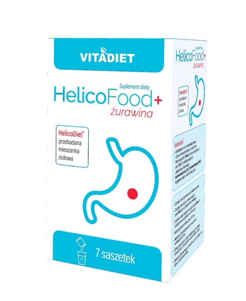 VITADIET HelicoFood + żurawina 7 saszetek VITADIET HelicoFood + żurawina 7 saszetek