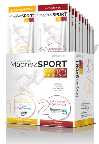 VITADIET Magnez SPORT DUO 20 saszetek