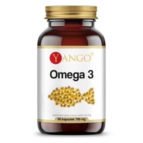 YANGO Omega 3 500mg 60 kapsułek YANGO Omega 3 500mg 60 kapsułek