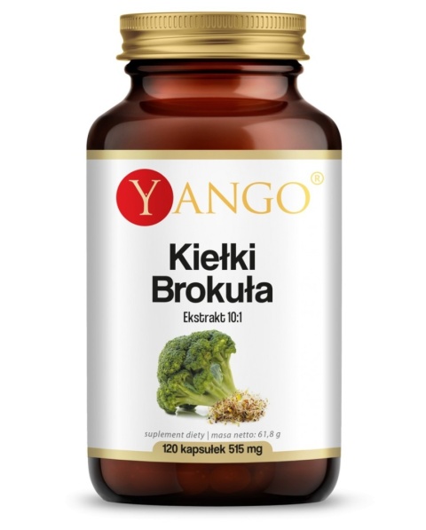 Yango Kiełki Brokuła 120 kapsułek Yango Kiełki Brokuła 120 kapsułek
