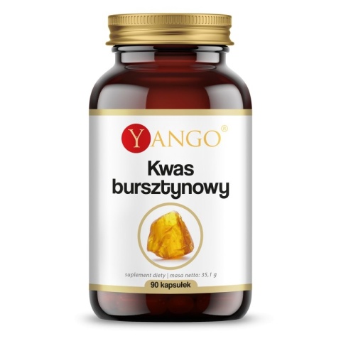 Yango Kwas bursztynowy 90 kapsułek Yango Kwas bursztynowy 90 kapsułek