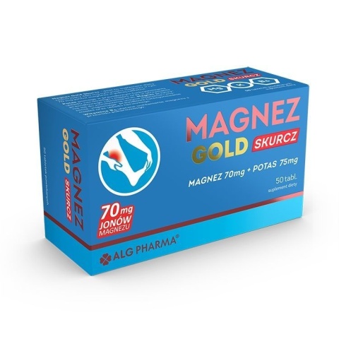 Alg Pharma Magnez Gold Skurcz 50 tabletek Alg Pharma Magnez Gold Skurcz 50 tabletek
