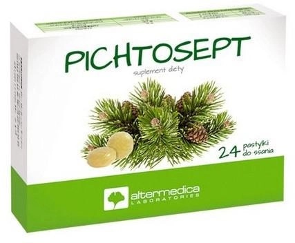Alter Medica Pichtosept 24 pastylki Alter Medica Pichtosept 24 pastylki