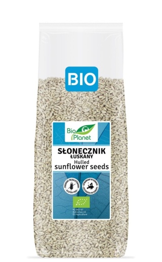 Bio Planet Słonecznik Łuskany Bezglutenowy BIO 800 g
