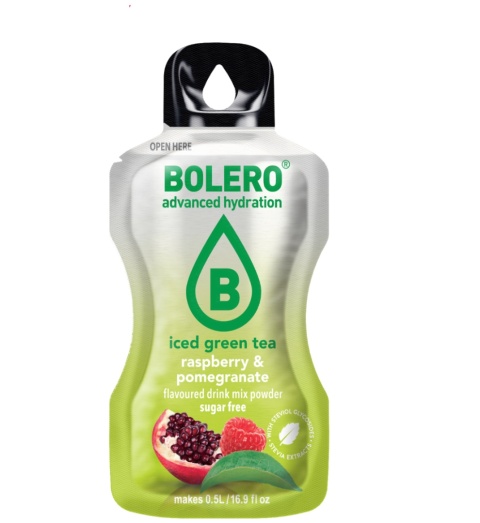 Bolero Iced Green Tea Raspberry & Pomegranate 3g Bolero Iced Green Tea Raspberry & Pomegranate 3g