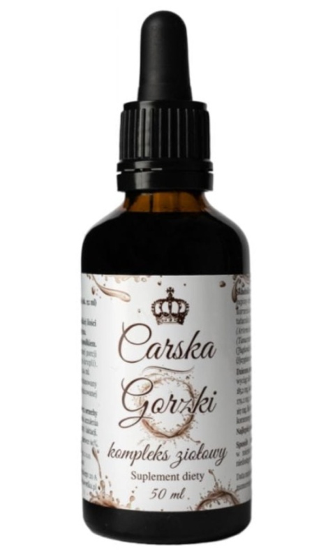 Carska Gorzki Kompleks Ziołowy 50 ml Carska Gorzki Kompleks Ziołowy 50 ml