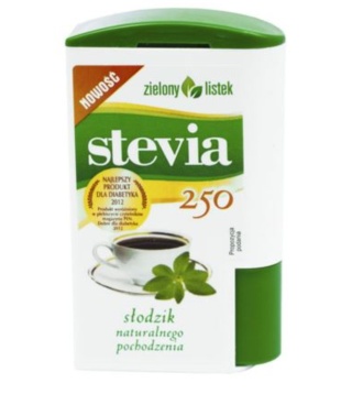 DOMOS Stevia Zielony Listek słodzik 250 tabletek