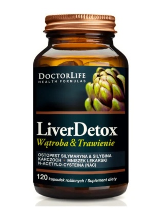 Doctor Life Liver Support 120 kapsułek