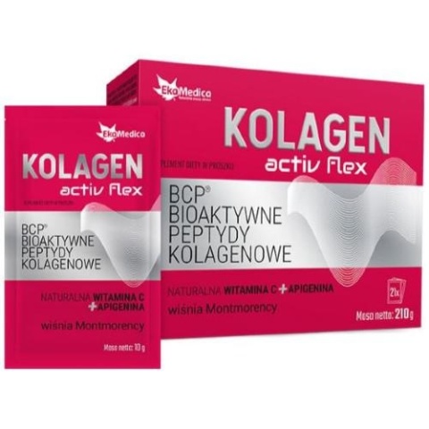 EkaMedica Kolagen Activ Flex proszek 21x10g EkaMedica Kolagen Activ Flex proszek 21x10g