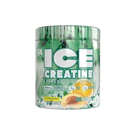 FA ICE Creatine 300 g o smaku cytrusowo brzoskwiniowym FA ICE Creatine 300 g o smaku cytrusowo brzoskwiniowym