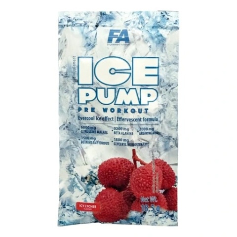 FA Ice Pump Pre workout 18,5g o smaku liczi FA Ice Pump Pre workout 18,5g o smaku liczi