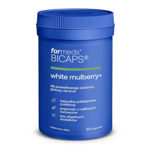 ForMeds Bicaps White Mulberry+ 60 kapsułek ForMeds Bicaps White Mulberry+ 60 kapsułek