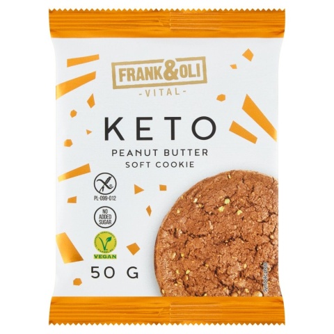 Frank&Oli Keto Ciasteczko Peanut Butter 50g Frank&Oli Keto Ciasteczko Peanut Butter 50g
