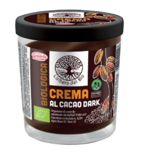 GANDOLA Krem czekoladowy wegański BIO 200 g GANDOLA Krem czekoladowy wegański BIO 200 g