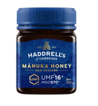 Haddrell's Miód Manuka UMF16+ MGO570+ 250 g