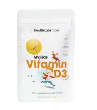 Health Labs Care MyKids Vitamin D3 1000 IU 60 żelek