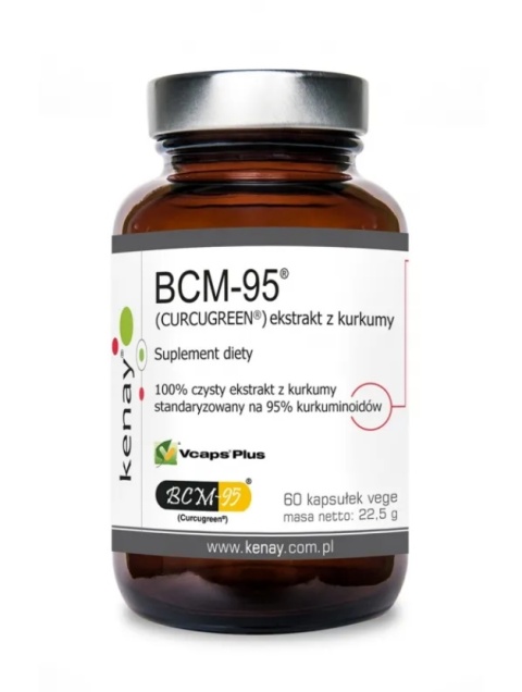 Kenay Kurkuma BCM-95 60 kapsułek Kenay Kurkuma BCM-95 60 kapsułek