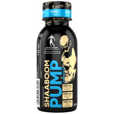 Levrone Shaaboom Pump Juice Shot 120 ml o smaku egzotycznym Levrone Shaaboom Pump Juice Shot 120 ml o smaku egzotycznym