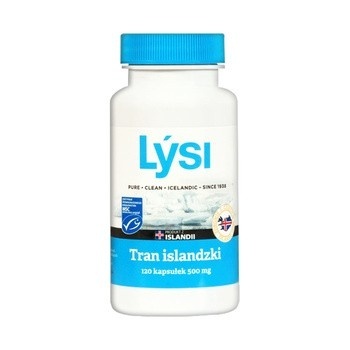 Lysi Tran islandzki 500 mg 120 kapsułek Lysi Tran islandzki 500 mg 120 kapsułek