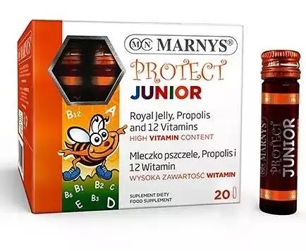 MARNYS Protect Junior 20 fiolek x 10 ml MARNYS Protect Junior 20 fiolek x 10 ml