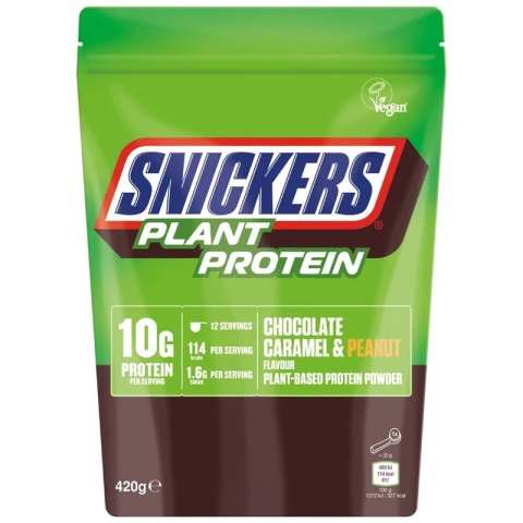 Mars Protein Snickers Plant Protein powder 420g Mars Protein Snickers Plant Protein powder 420g