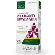 Medica Herbs Pelargonia Afrykańska 60 kapsułek Medica Herbs Pelargonia Afrykańska 60 kapsułek