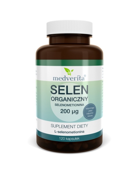 Medverita Selen Organiczny 120 kapsułek Medverita Selen Organiczny 120 kapsułek