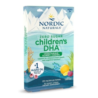 Nordic Naturals Children's DHA Vegetarian 250mg 30 żelek marakuja cytryna