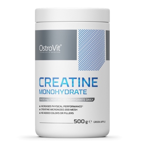 OstroVit Kreatyna Monohydrat 500g o smaku jabłkowym OstroVit Kreatyna Monohydrat 500g o smaku jabłkowym